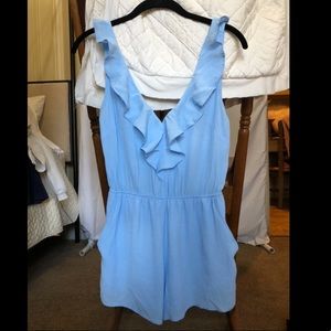 Baby Blue Romper